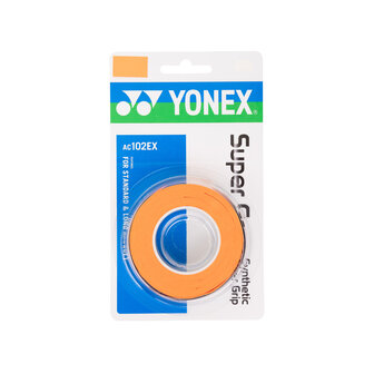 YONEX AC102EX 3 SUPER GRAP ORANGE