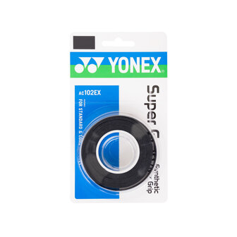 YONEX AC102EX 3 SUPER GRAP ZWART