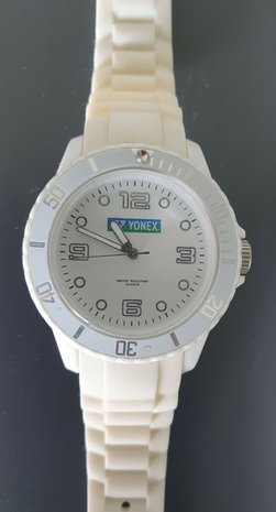 Yonex horloge wit