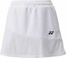YONEX SKORT TEAM 26020EX WOMEN WHITE