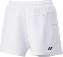 YONEX WOMEN SHORTS 25013EX WHITE